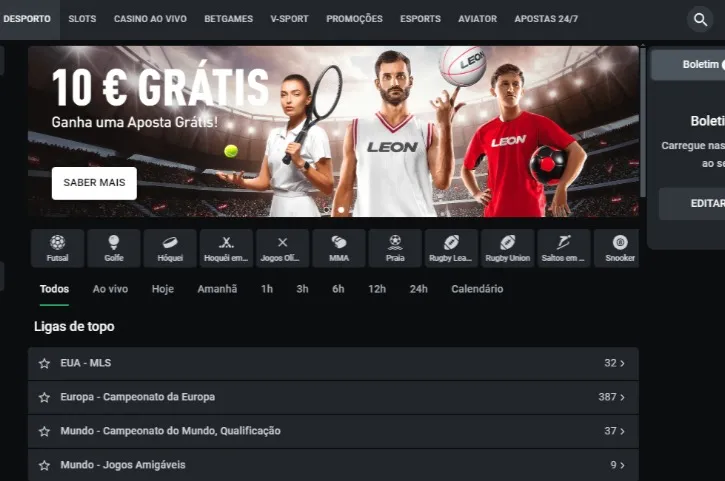 Desportos Incomuns para Apostar na Leon Bet