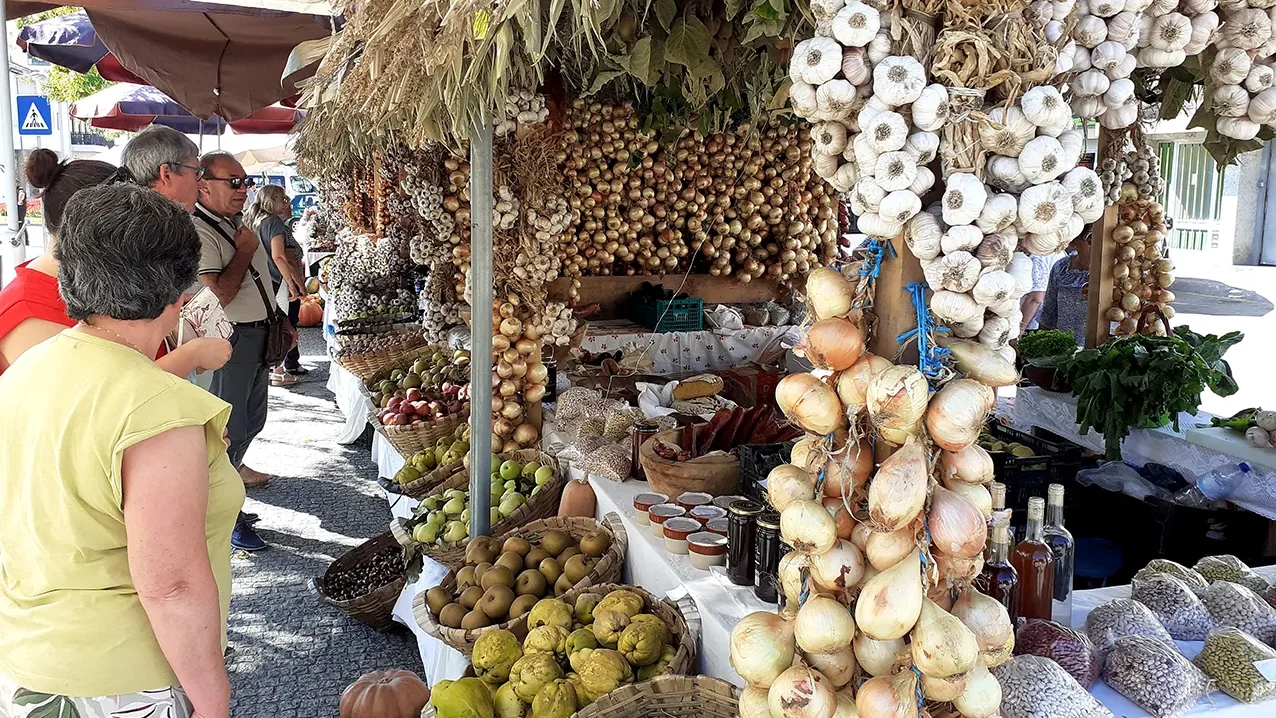 Feira das colheitas em arouca