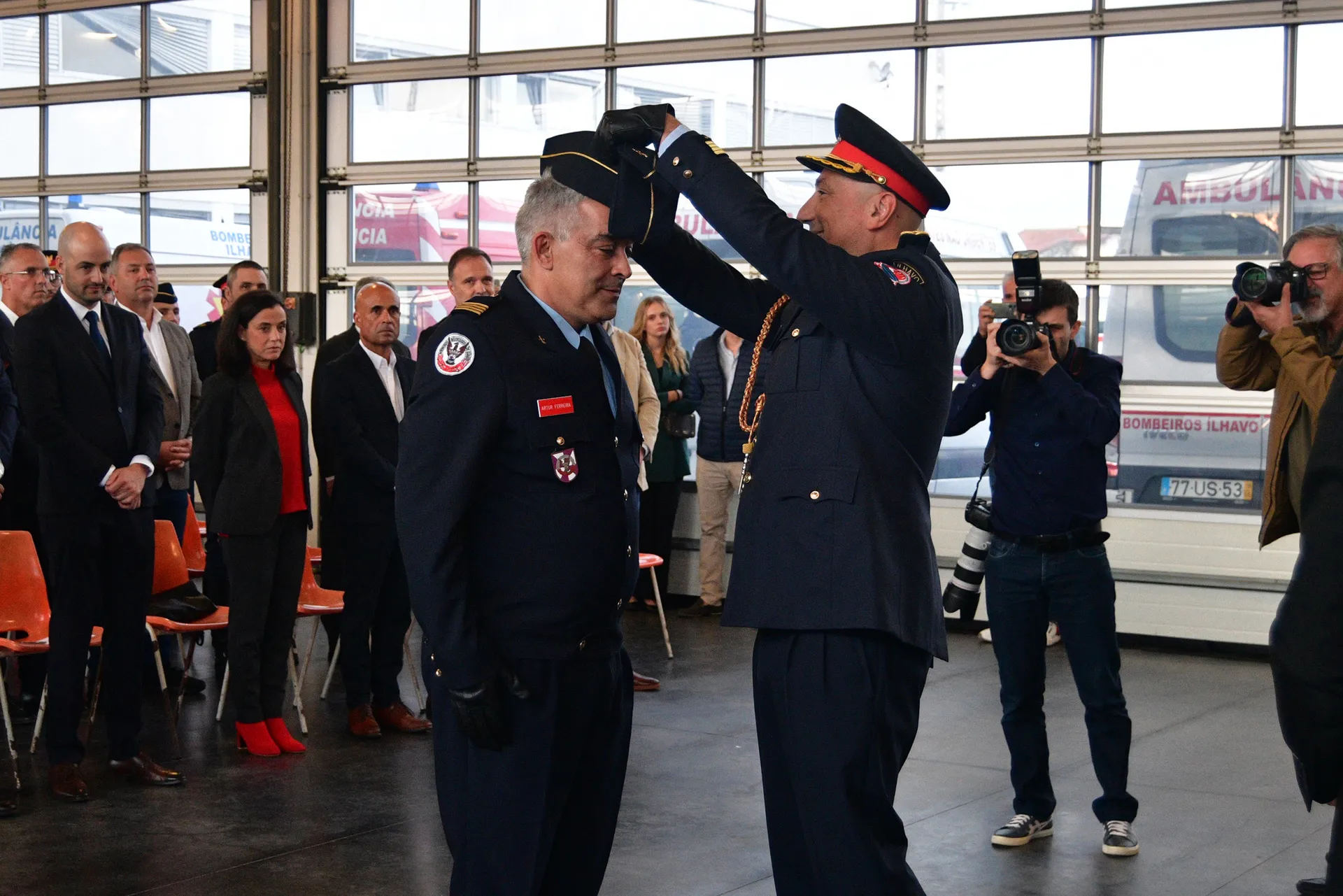 Bombeiros De Ílhavo Comandante Artur Ferreira