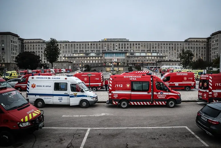 Bombeiros Madre Media Lusa