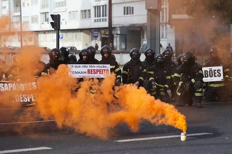 Bombeiros Manifestação Lusa