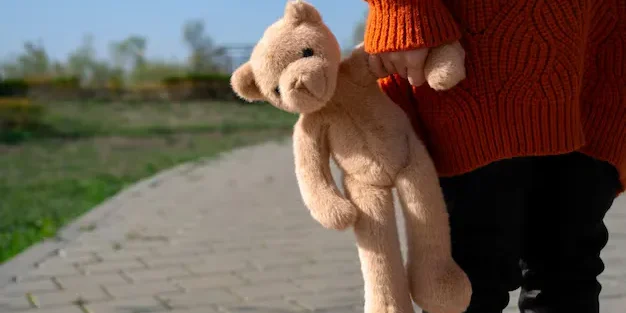 CrianÇa Com Peluche