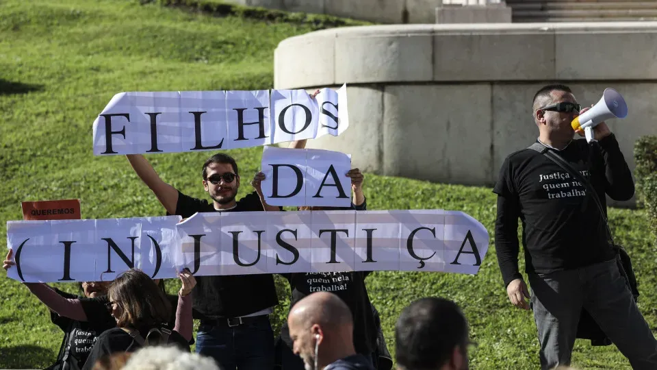 Greve JustiÇa Lusa